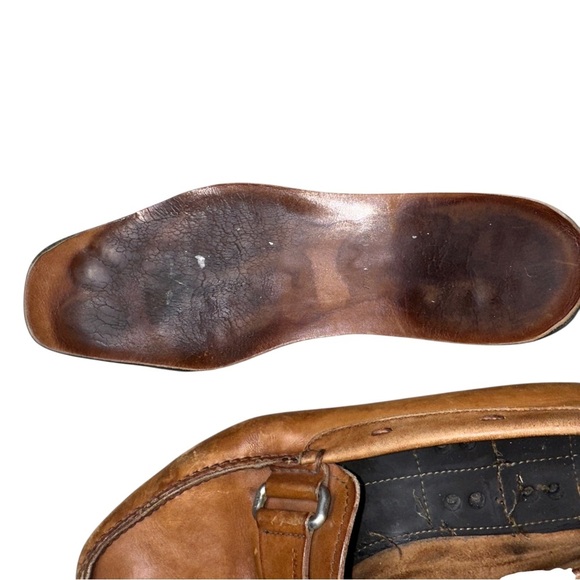 Prada Tan Leather Loafers size 7 main image 8